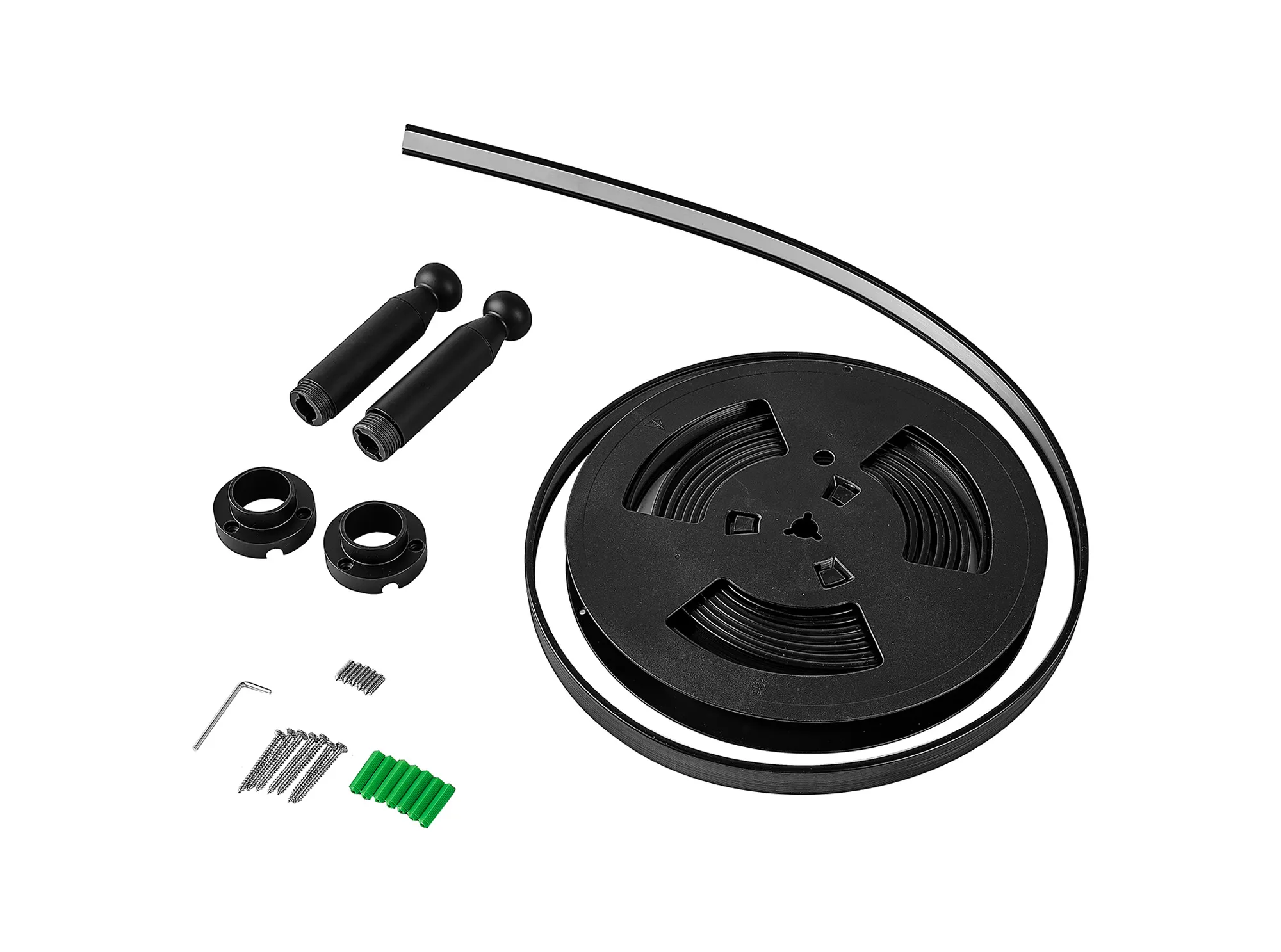 M8460  Skyline 5m Corner Accessory Kit For LED Strip, Black